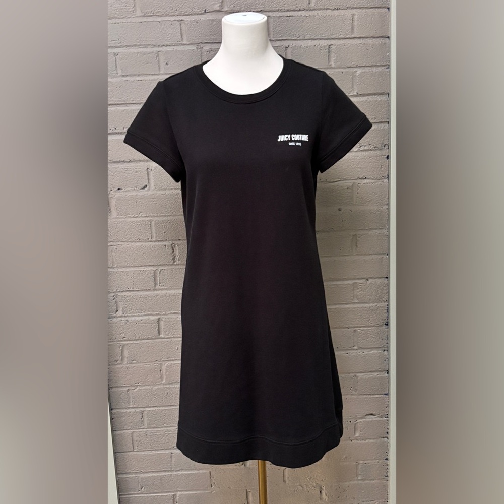 Juicy Couture black sweatshirt dress M